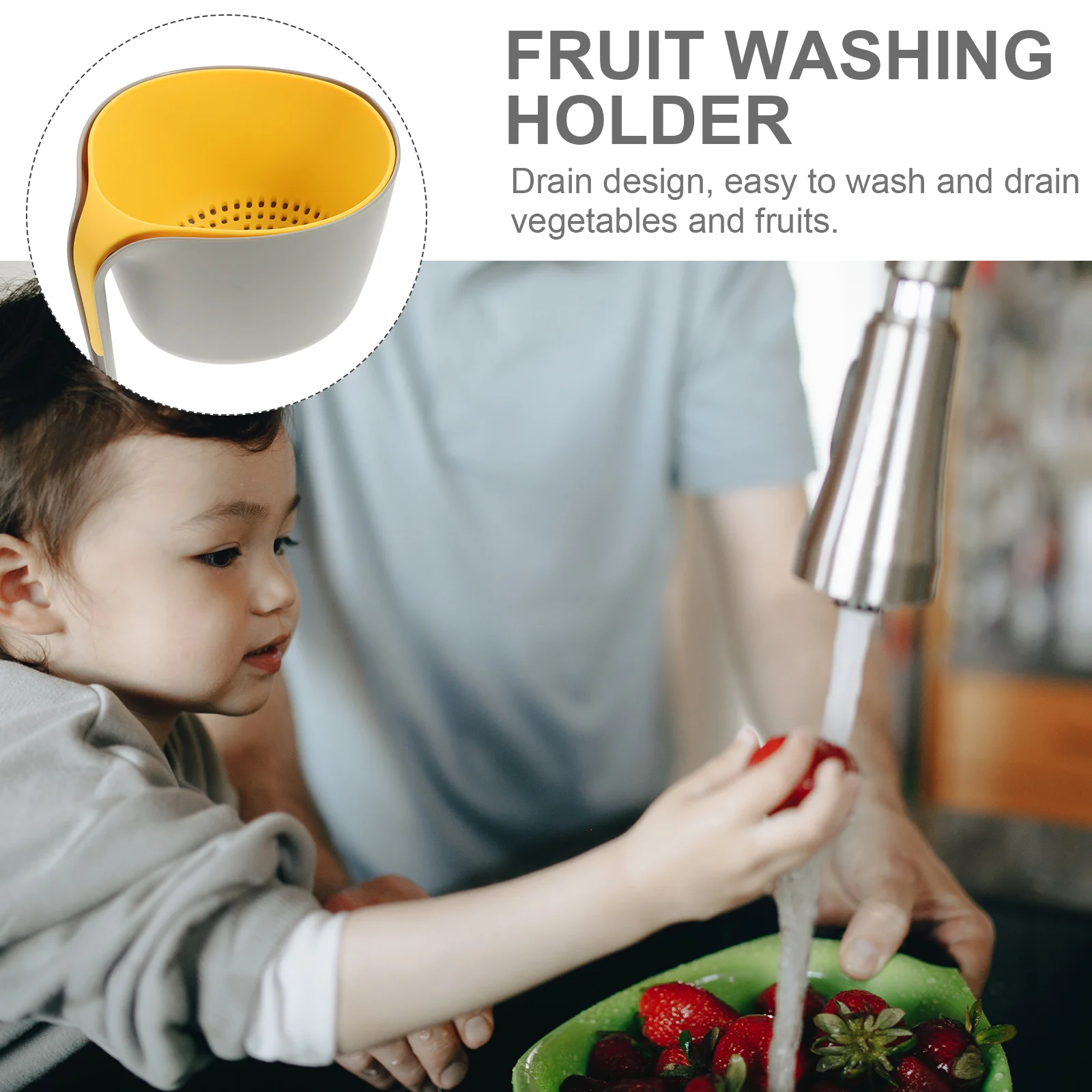 Double- Layer Fruit and Vegetable Drain Basket, Fruit Drain Basket Practical Wash Basket for Fruits Vegetables
Double- Layer Fruit and Vegetable Drain Basket, Fruit Drain Basket Practical Wash Basket for Fruits Vegetables