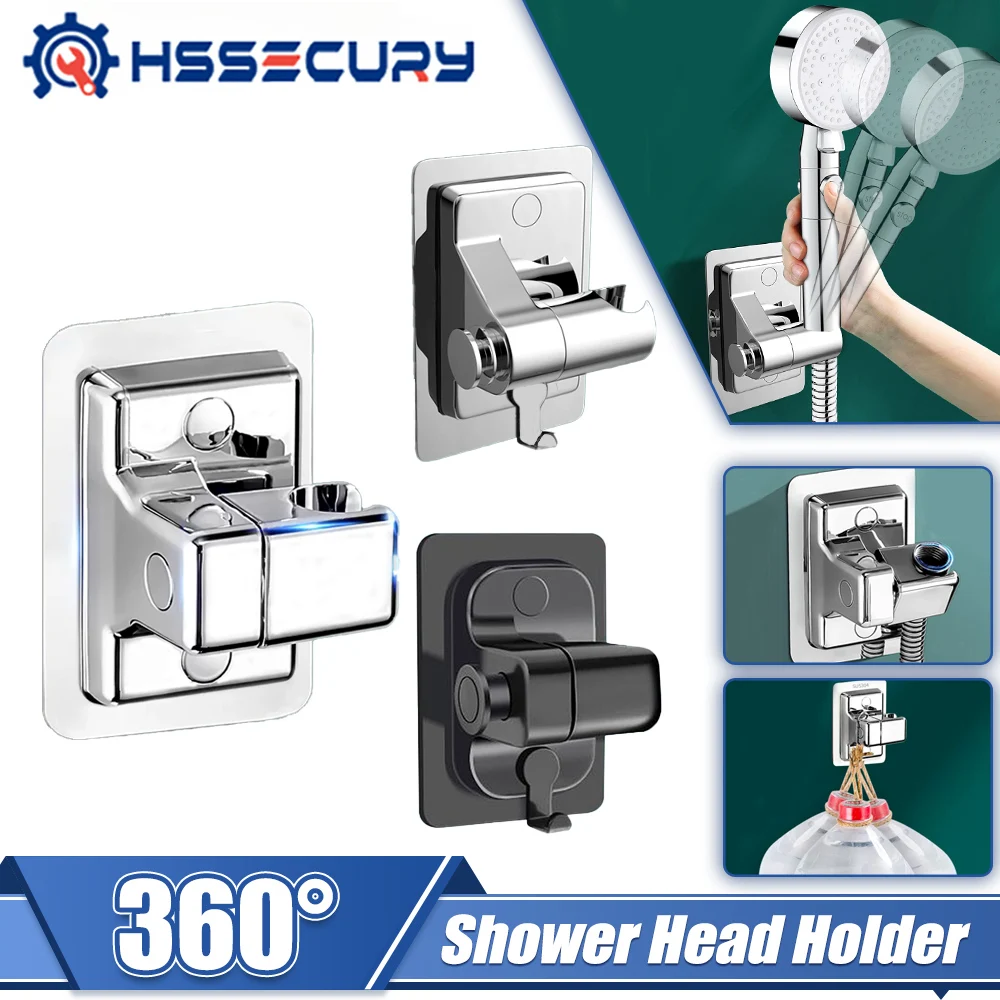 Shower Head Holder 360° Adjustable Wall Mounted Shower Holder Self-Adhesive Showerhead Handheld Bracket Bathroom Accessories
Shower Head Holder 360° Adjustable Wall Mounted Shower Holder Self-Adhesive Showerhead Handheld Bracket Bathroom Accessories