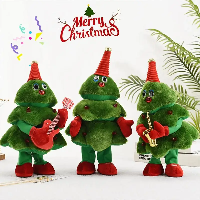 Christmas Dancing Tree Funny Singing Dancing Music Christmas Tree Doll Cute Electric Stuffed Toy Swinging Plush with Lights
Christmas Dancing Tree Funny Singing Dancing Music Christmas Tree Doll Cute Electric Stuffed Toy Swinging Plush with Lights