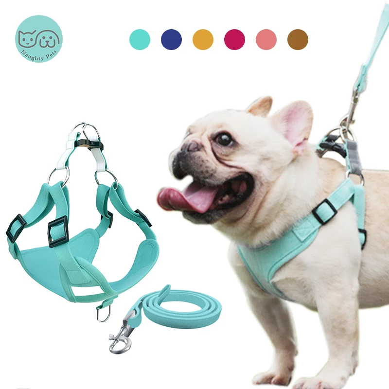 Pet Dog Reflective Harness Vest Cute Harness And Leash Set For Small Medium Dogs Puppy French Bulldog Pug Accesorios Para Gatos
Pet Dog Reflective Harness Vest Cute Harness And Leash Set For Small Medium Dogs Puppy French Bulldog Pug Accesorios Para Gatos