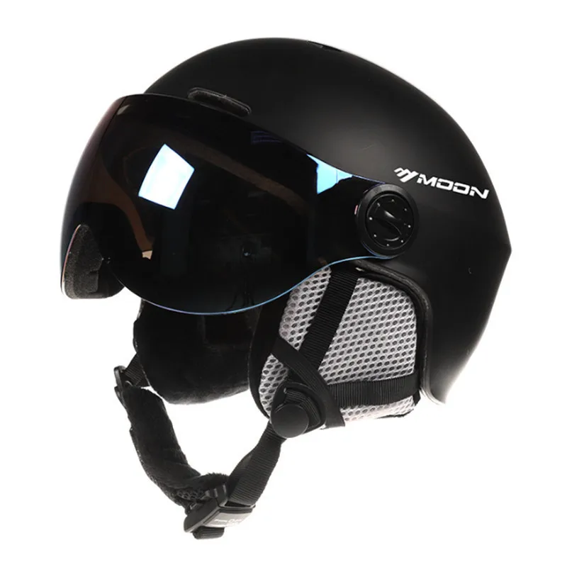 

MOON High-Quality Skiing Helmet Goggles Integrally-Molded PC+EPS Ski Helmet Outdoor Sports Ski Snowboard Skateboard Helmets