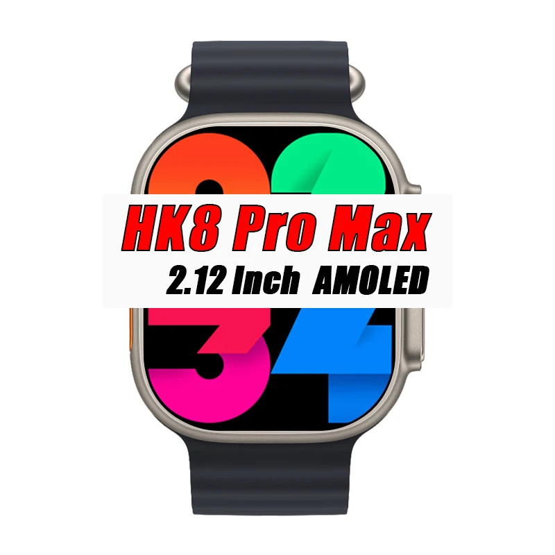 AMOLED HK8 Pro Max Ultra Smart Watch 49mm Women Men Bluetooth Call Wireless charging Message Reminder
AMOLED HK8 Pro Max Ultra Smart Watch 49mm Women Men Bluetooth Call Wireless charging Message Reminder