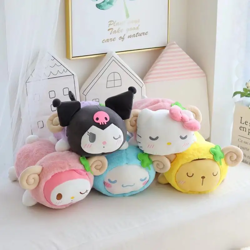 Аниме Cinnamoroll My Melody Косплей овечка Симпатичные плюшевые игрушки Kuromi Kittys Мультяшные плюшевые мягкие куклы подарок для детей на день рождения 
Аниме Cinnamoroll My Melody Косплей овечка Симпатичные плюшевые игрушки Kuromi Kittys Мультяшные плюшевые мягкие куклы подарок для детей на день рождения