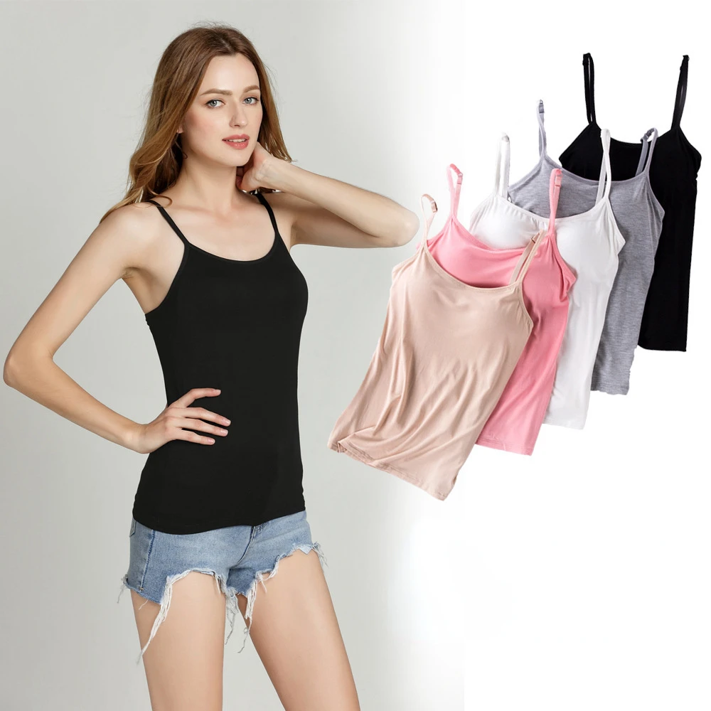 Summer Sexy Camisoles Women Crop Top Sleeveless Shirt Sexy Slim Lady Bralette Padded Tops Strap Skinny Vest Camisole
Summer Sexy Camisoles Women Crop Top Sleeveless Shirt Sexy Slim Lady Bralette Padded Tops Strap Skinny Vest Camisole