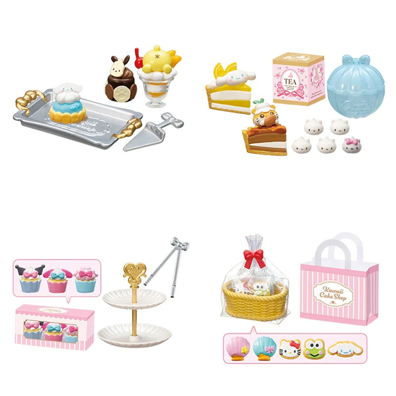 Anime Sanrio Re-ment Kawaii Cake Shop Cinnamoroll Kuromi Kerokero Keroppi Kt Pastry Super Cute Series Cute Style Decoration
Anime Sanrio Re-ment Kawaii Cake Shop Cinnamoroll Kuromi Kerokero Keroppi Kt Pastry Super Cute Series Cute Style Decoration