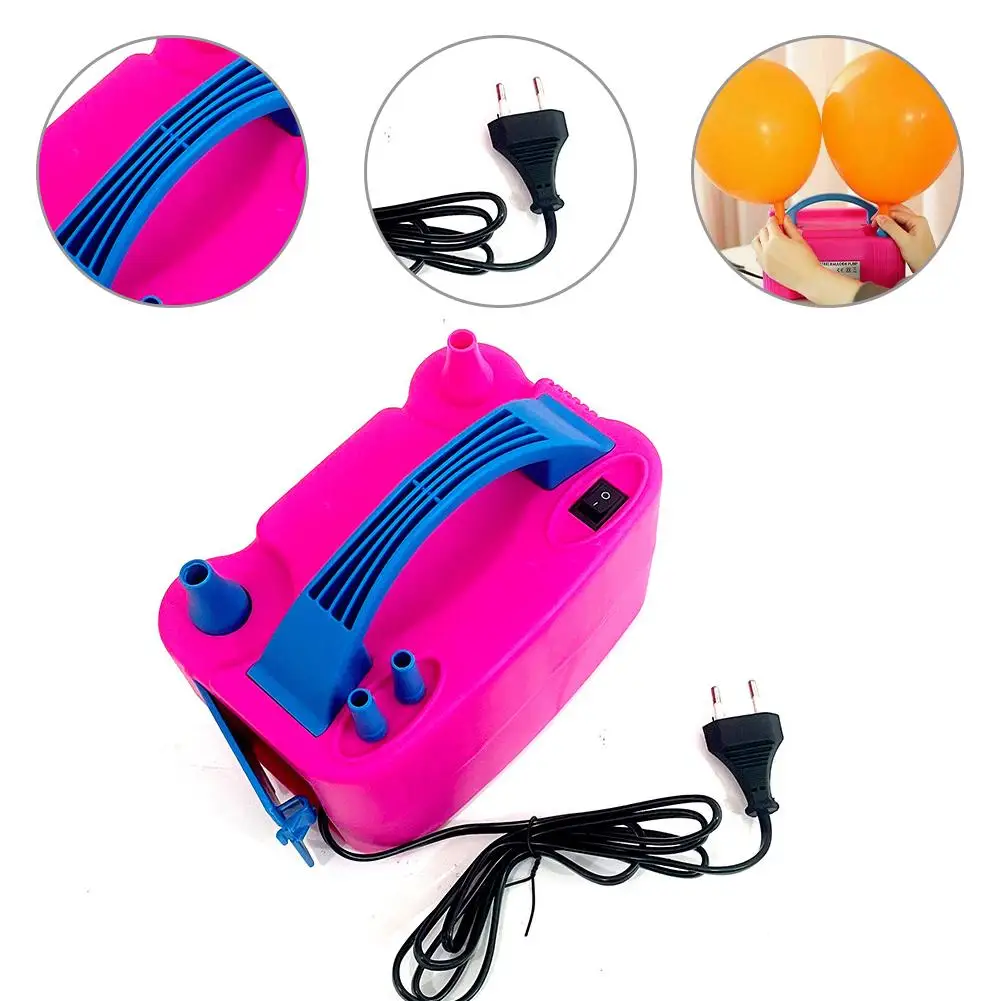 Portable Electric Balloon Pump Inflator Dual Nozzle Air Blower Party Birthday Balloon Arch Decoration Balloon Accessories
Portable Electric Balloon Pump Inflator Dual Nozzle Air Blower Party Birthday Balloon Arch Decoration Balloon Accessories