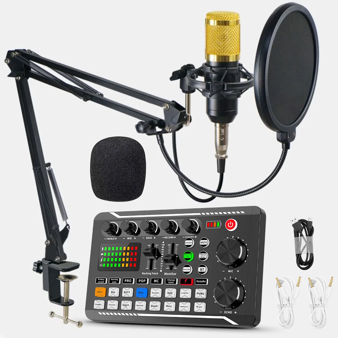 External USB Sound Card 7.1 Adapter 5HV2 USB to 3D CH Sound Antimagnetic Audio Headset Microphone 3.5mm Jack For Laptop PC
External USB Sound Card 7.1 Adapter 5HV2 USB to 3D CH Sound Antimagnetic Audio Headset Microphone 3.5mm Jack For Laptop PC