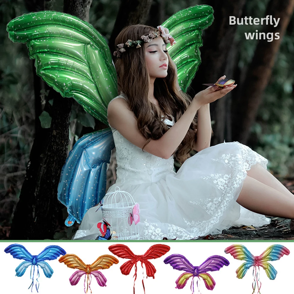 New Back Hanging Butterfly Wing Aluminum Film Balloon Baby Children's Day Wing Toy Balloon Wedding Birthday Party Supplies
New Back Hanging Butterfly Wing Aluminum Film Balloon Baby Children's Day Wing Toy Balloon Wedding Birthday Party Supplies