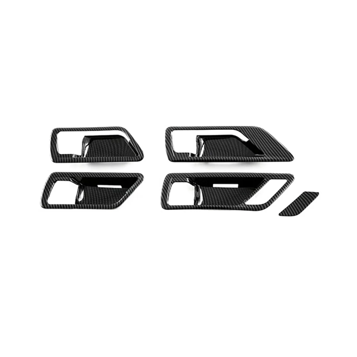 Carbon Fiber Car Inner Door Handle Bowl Panel Cover Trim for Toyota Land Cruiser 300 LC300 2022-2023 5Pcs
Carbon Fiber Car Inner Door Handle Bowl Panel Cover Trim for Toyota Land Cruiser 300 LC300 2022-2023 5Pcs