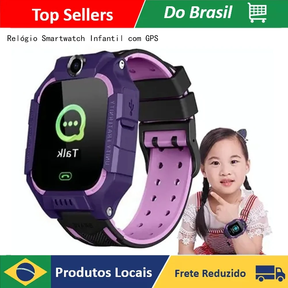 Relógio inteligente infantil GPS SmartWatch com tela sensível ao toque Smartwatch esportivo com chat de voz SOS
Relógio inteligente infantil GPS SmartWatch com tela sensível ao toque Smartwatch esportivo com chat de voz SOS