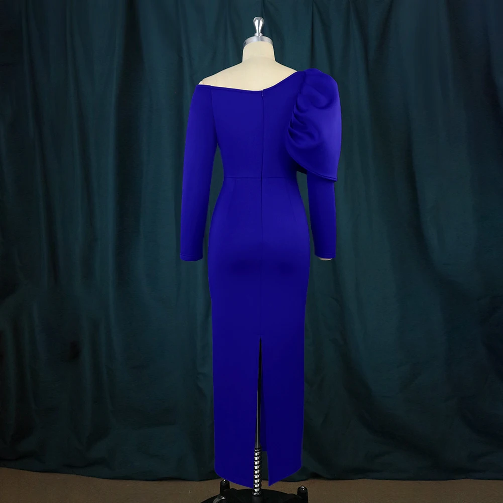 Women Bodycon Dresses Long Sleeve Formal Occasion Dress Off Shoulder High Waist Evening Party Robes Autumn Cocktail Event Gowns
Women Bodycon Dresses Long Sleeve Formal Occasion Dress Off Shoulder High Waist Evening Party Robes Autumn Cocktail Event Gowns
