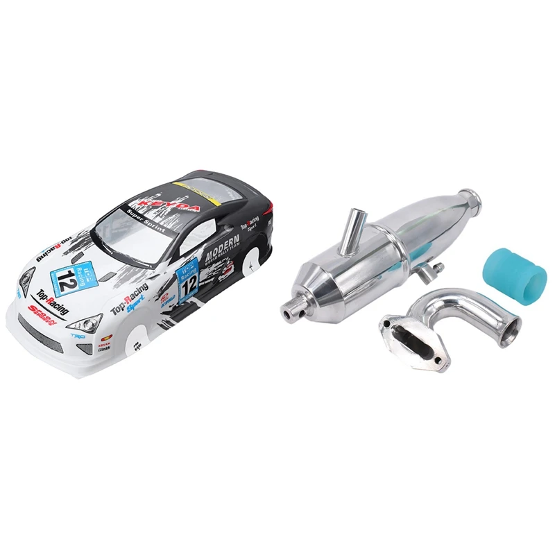 1/10 On-Road RC Car PVC Shell For LF-A Vehicle With Exhaust Muffler Pipe Tubing For 1/10 Nitro RC Model Car
1/10 On-Road RC Car PVC Shell For LF-A Vehicle With Exhaust Muffler Pipe Tubing For 1/10 Nitro RC Model Car