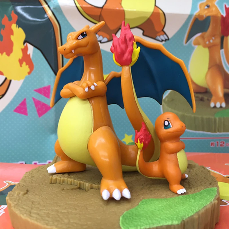 Pokemon Charmander Charizard Action Figure Scene model landscape collect desktop ornament Toy Gift
Pokemon Charmander Charizard Action Figure Scene model landscape collect desktop ornament Toy Gift