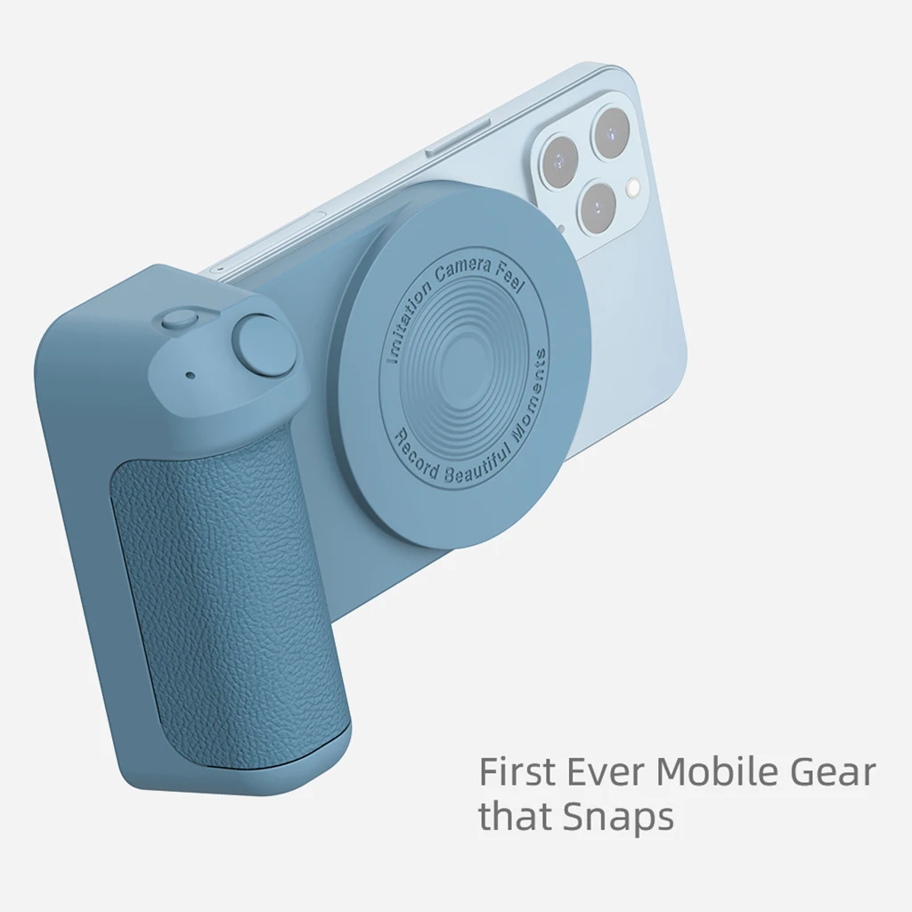 Smartphone Handheld Selfie Booster Hand Grip Bluetooth-Compatible Phone Shutter for iPhone Android Magnetic Camera Handle
Smartphone Handheld Selfie Booster Hand Grip Bluetooth-Compatible Phone Shutter for iPhone Android Magnetic Camera Handle