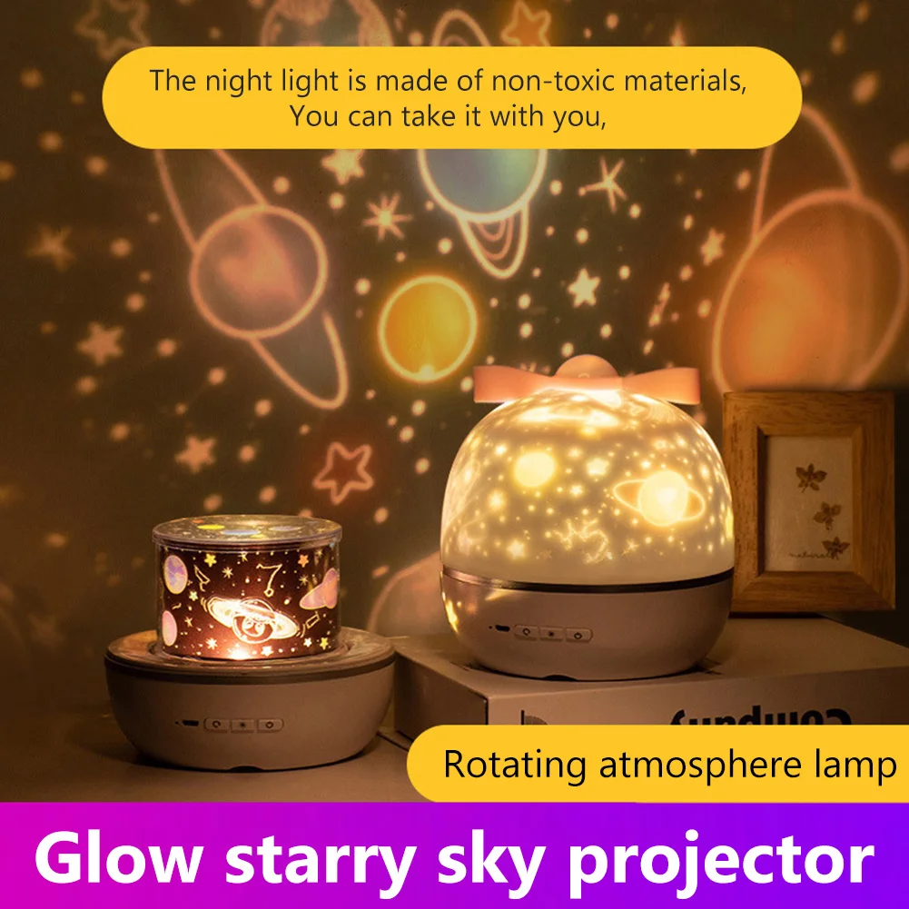 Luminous Atmosphere Light Birthday Gift Music Creative Projection Lamp Eye Protection Energy Saving for Bedroom Decorations
Luminous Atmosphere Light Birthday Gift Music Creative Projection Lamp Eye Protection Energy Saving for Bedroom Decorations