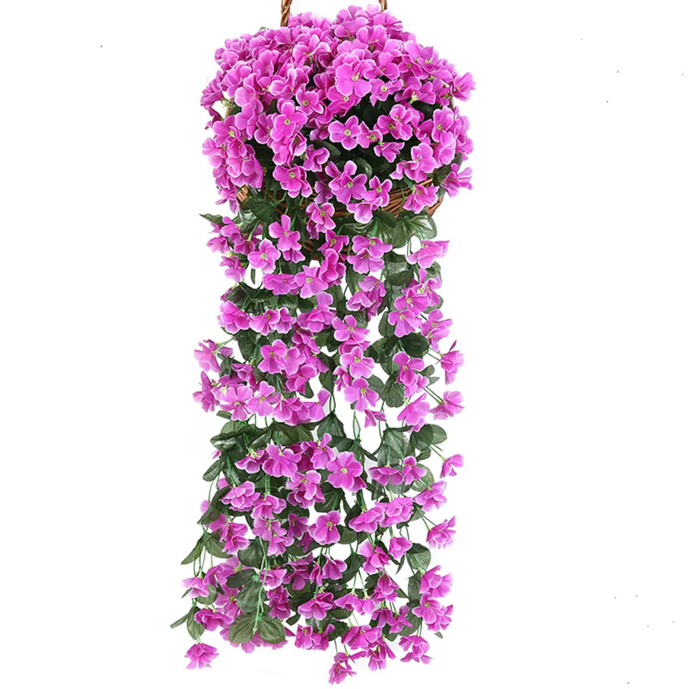 Hanging Violet Artificial Flower Party Valentine's Day Wedding Wall Hanging Decoration Basket Orchid Fake Flower Simulation
Hanging Violet Artificial Flower Party Valentine's Day Wedding Wall Hanging Decoration Basket Orchid Fake Flower Simulation