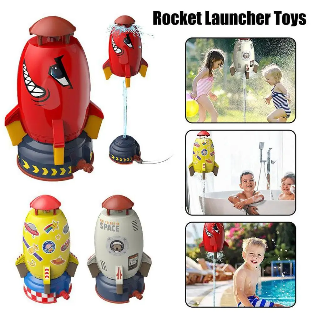 Water Spray Flying Rocket Launcher Toys Outdoor Sprinkler Toy Kids Outdoor Garden Lawn Playing Fun Water Jet Toys Gift
Water Spray Flying Rocket Launcher Toys Outdoor Sprinkler Toy Kids Outdoor Garden Lawn Playing Fun Water Jet Toys Gift