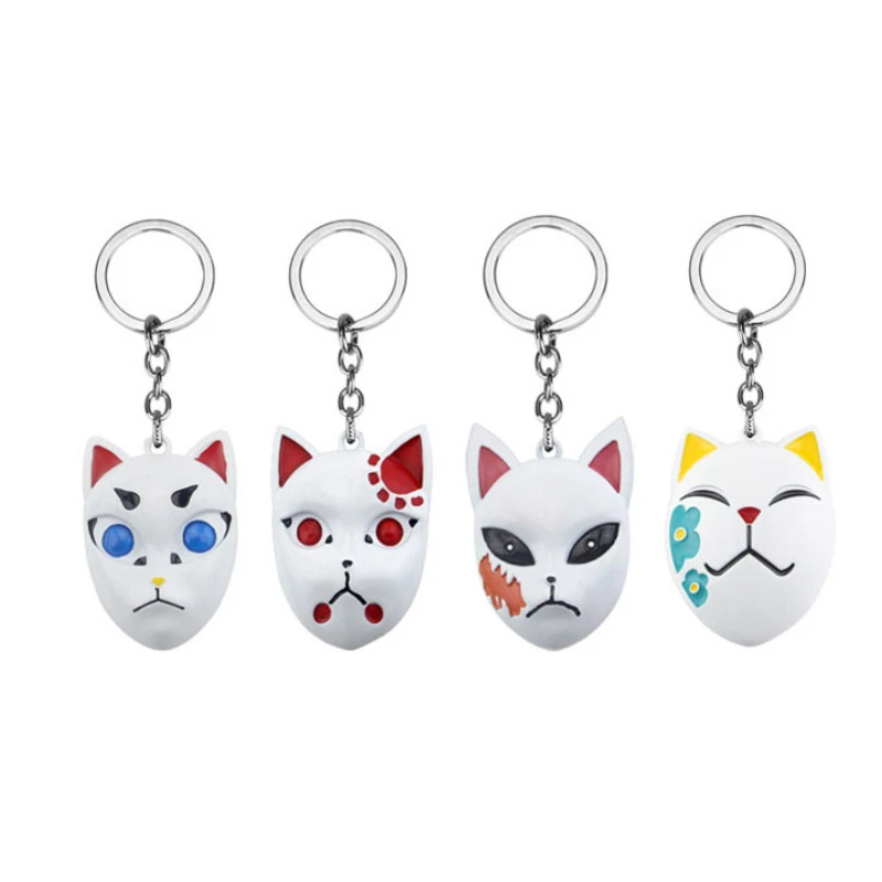 Hot-selling Ghost Slayer Anime Surroundings Tanjiro Rabbit No Disaster Character Mask Keychain Gift Accessories Toys
Hot-selling Ghost Slayer Anime Surroundings Tanjiro Rabbit No Disaster Character Mask Keychain Gift Accessories Toys