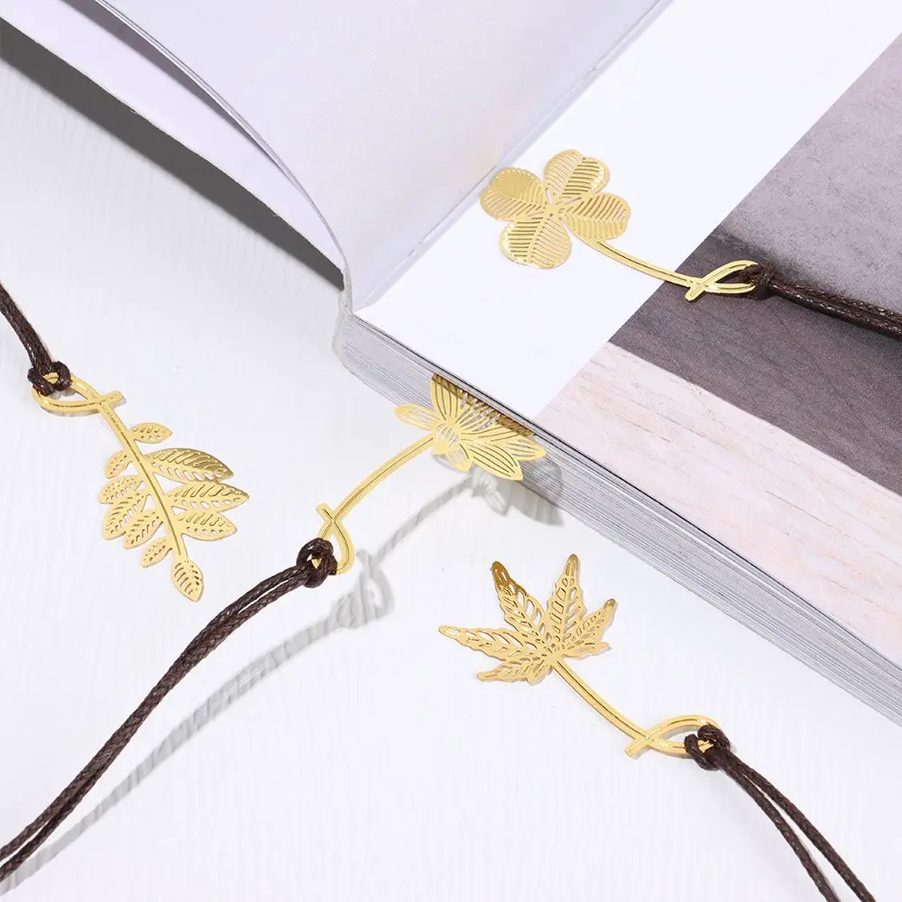 Stationery Exquisite Lanyard Creative Metal Bookmark Metal Gold-plated Hollow 
Stationery Exquisite Lanyard Creative Metal Bookmark Metal Gold-plated Hollow