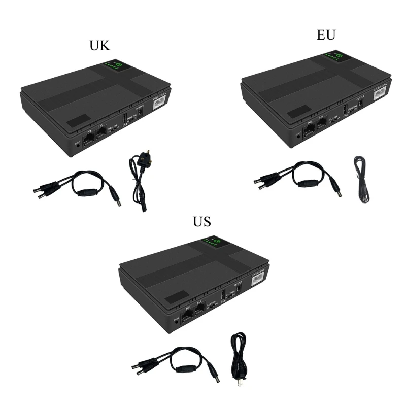 

Резервный источник бесперебойного питания Mini UPS для 5 В, 9 В, 12 В POE LAN Wi-Fi маршрутизатора веб-камеры