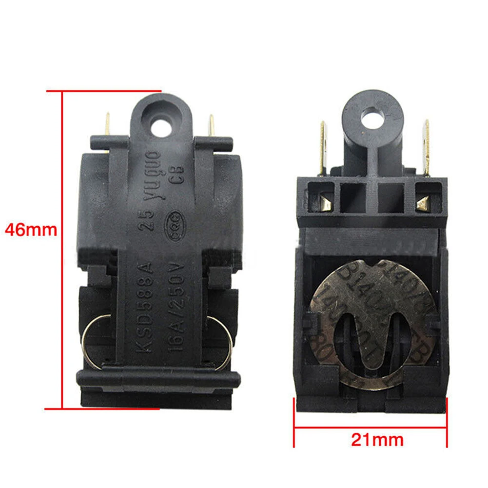 2 PCS 16A Electric Kettle Switch Thermostat Temperature Control Terminal Steam Kitchen Appliance Tool Parts
2 PCS 16A Electric Kettle Switch Thermostat Temperature Control Terminal Steam Kitchen Appliance Tool Parts
