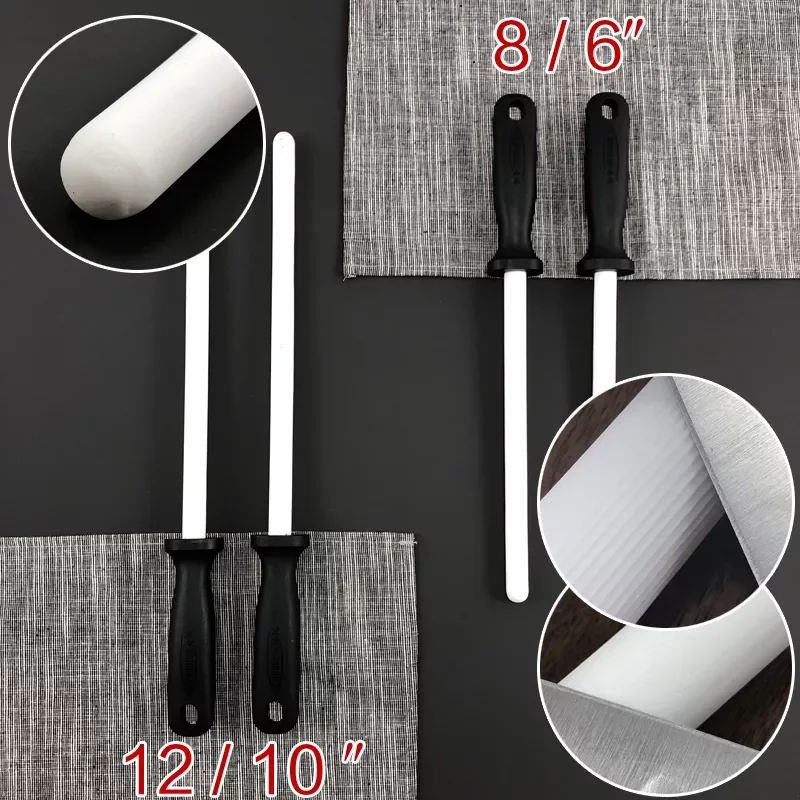 2023 6 8 10 12 inch Sharpening Rod Ceramic Rod Knife Sharpener Honing Knife Sharpener for Knives Sharpening steel kitchen tool K
2023 6 8 10 12 inch Sharpening Rod Ceramic Rod Knife Sharpener Honing Knife Sharpener for Knives Sharpening steel kitchen tool K
