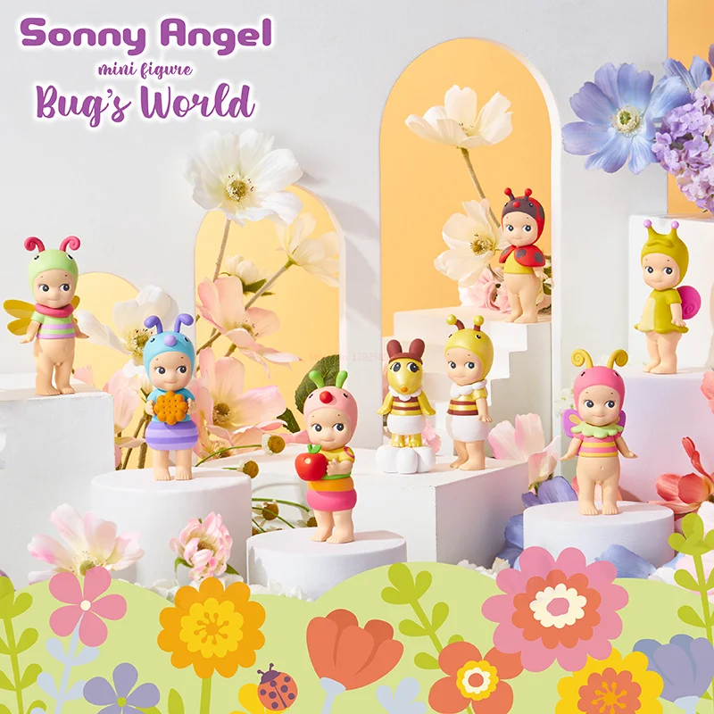 

Original Sonny Angel 2022 Japanese Bug World Toys Mystery Box Anime Figure Doll Kawaii Model Toy Dolls Birthday Gift Blind Box