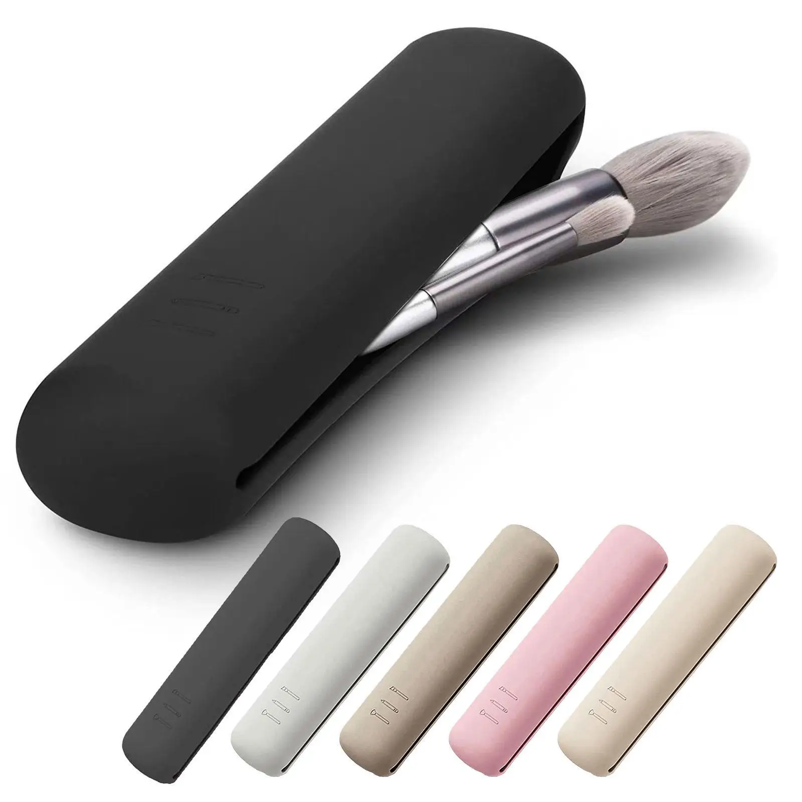 Silicone Makeup Brush Bag Women Portable Travel Wash Makeup Brush Case Mini Beauty Organizer
Silicone Makeup Brush Bag Women Portable Travel Wash Makeup Brush Case Mini Beauty Organizer