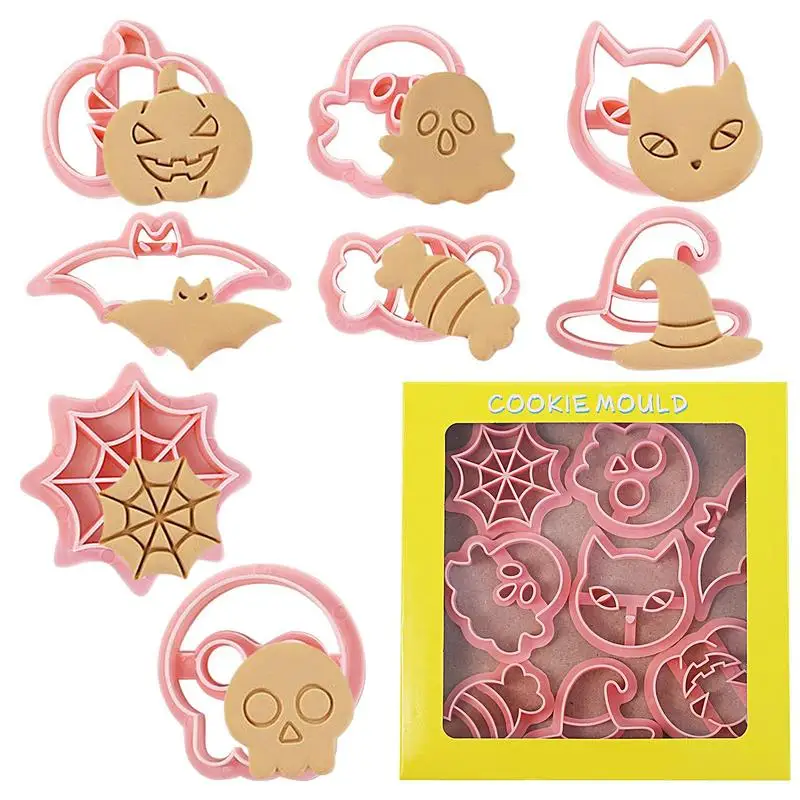 Формы для выпечки печенья в виде тыквы, 8 шт.
Формы для выпечки печенья в виде тыквы, 8 шт.