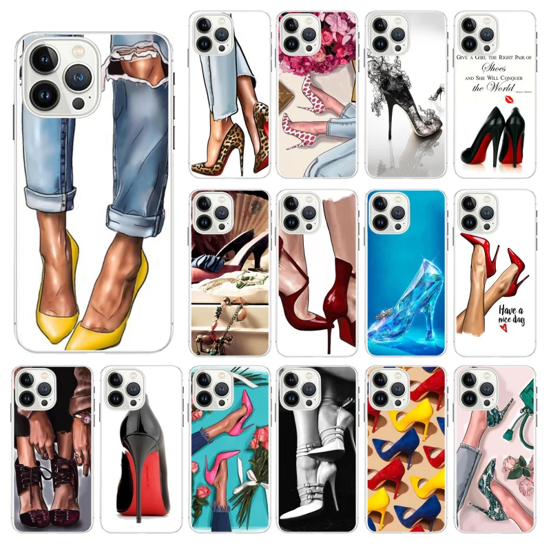Princess Girl High Heel Red Shoes Phone Case For iphone 14 13 12 11 Pro Max Case For iphone XS MAX X XR SE2 8 7 Plus case
Princess Girl High Heel Red Shoes Phone Case For iphone 14 13 12 11 Pro Max Case For iphone XS MAX X XR SE2 8 7 Plus case