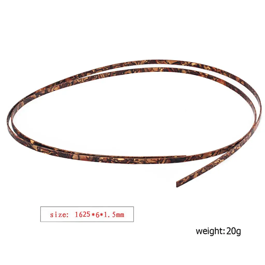 Тонкая инкрустация корпуса акустической/электрической гитары, прочная полоса для обвязки, 63,97x2,36x0,05 дюйма
Тонкая инкрустация корпуса акустической/электрической гитары, прочная полоса для обвязки, 63,97x2,36x0,05 дюйма