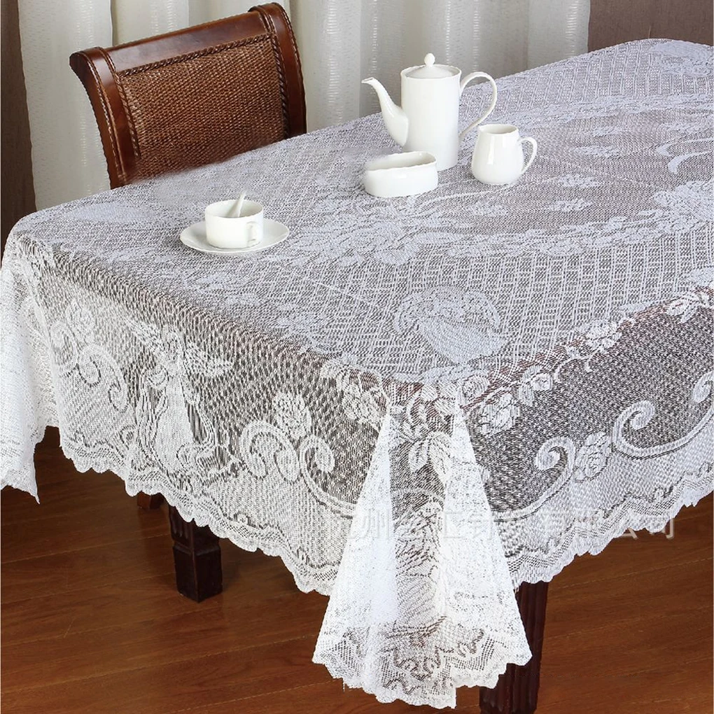 White Tablecloth Party Supplies Anti-Scald Lace Table Cover Home Kicthen Dining Xmas Decoration White Diameter 178cm
White Tablecloth Party Supplies Anti-Scald Lace Table Cover Home Kicthen Dining Xmas Decoration White Diameter 178cm