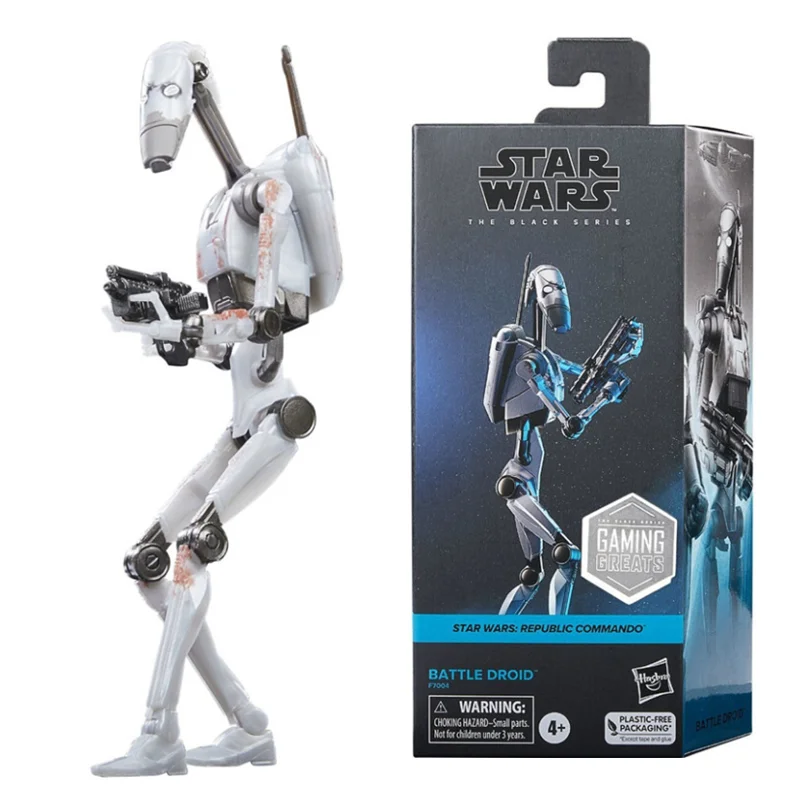 В наличии Звездные войны черная серия Gaming Greats Battle Droid экшн-фигурка 6-дюймовая масштабная Коллекционная модель игрушка
В наличии Звездные войны черная серия Gaming Greats Battle Droid экшн-фигурка 6-дюймовая масштабная Коллекционная модель игрушка