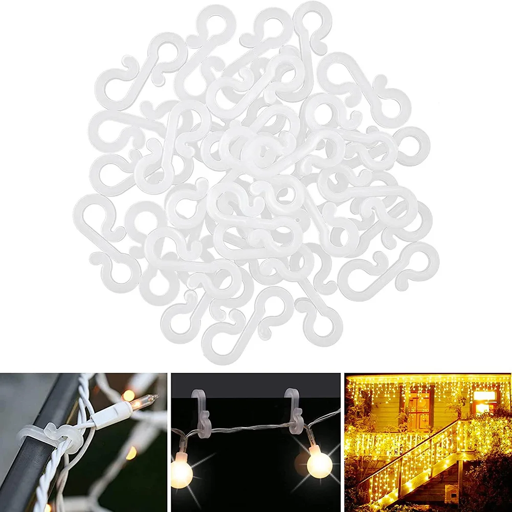 Hooks Clips Gutter Hanging 50Pcs/set Gutter Hanging Hooks Clips Outdoor RV LED Lights Hook Small Practical Tools
Hooks Clips Gutter Hanging 50Pcs/set Gutter Hanging Hooks Clips Outdoor RV LED Lights Hook Small Practical Tools