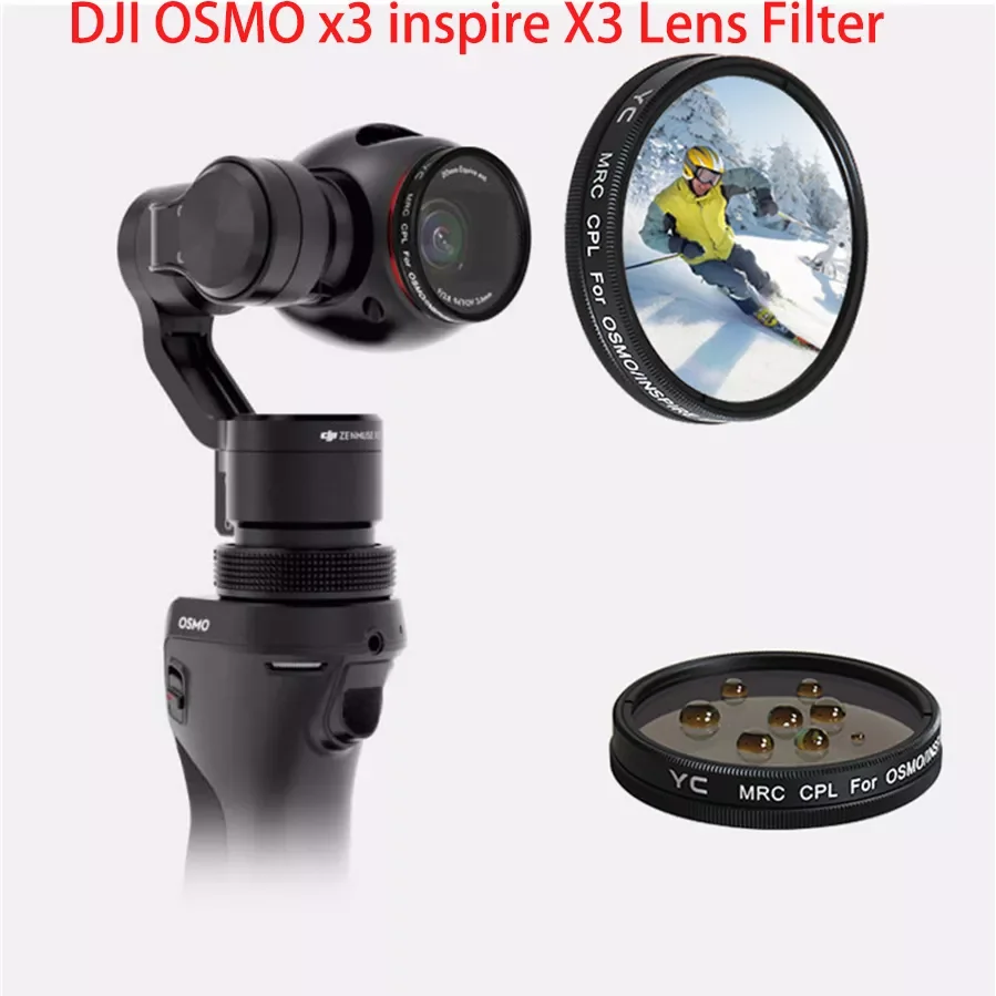 OSMO MCUV CPL ND4 ND8 ND16 ND32 ND64 Lens Filter & kit filter accessories For DJI OSMO Gimbal Inspire 1 Zenmuse X3
OSMO MCUV CPL ND4 ND8 ND16 ND32 ND64 Lens Filter & kit filter accessories For DJI OSMO Gimbal Inspire 1 Zenmuse X3