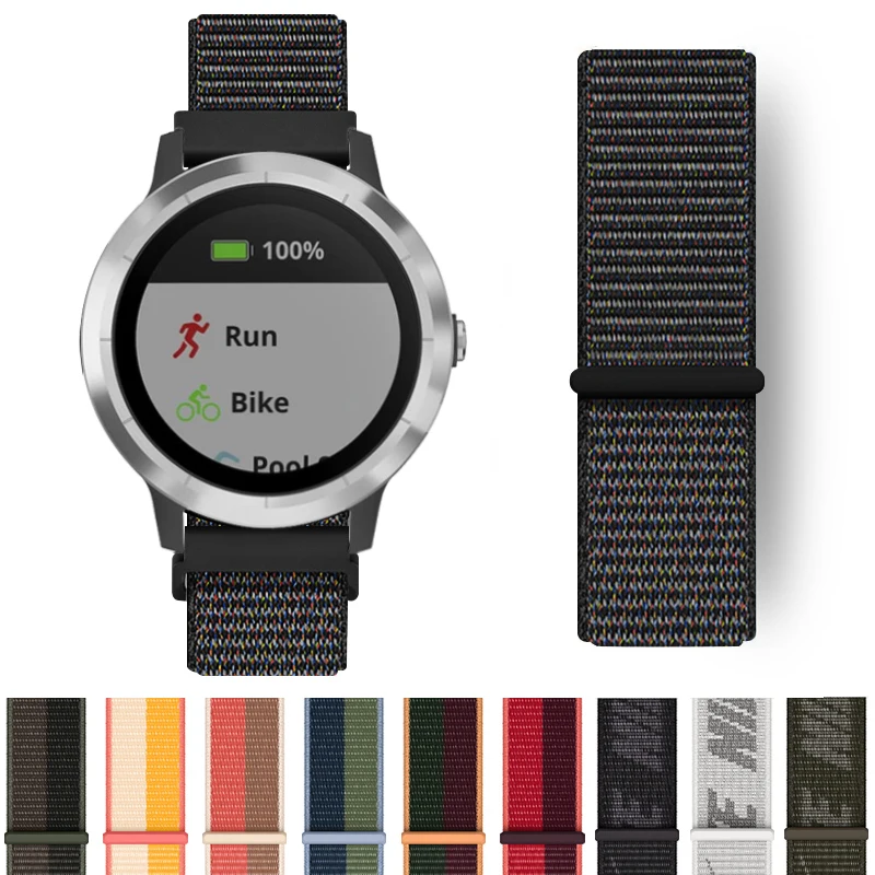 20mm 22mm Nylon Strap for Garmin Venu SQ 2 2s Forerunner 645 Smart Watch Band Wristband Bracelet Garmin Vivoactive 3 4 Band
20mm 22mm Nylon Strap for Garmin Venu SQ 2 2s Forerunner 645 Smart Watch Band Wristband Bracelet Garmin Vivoactive 3 4 Band