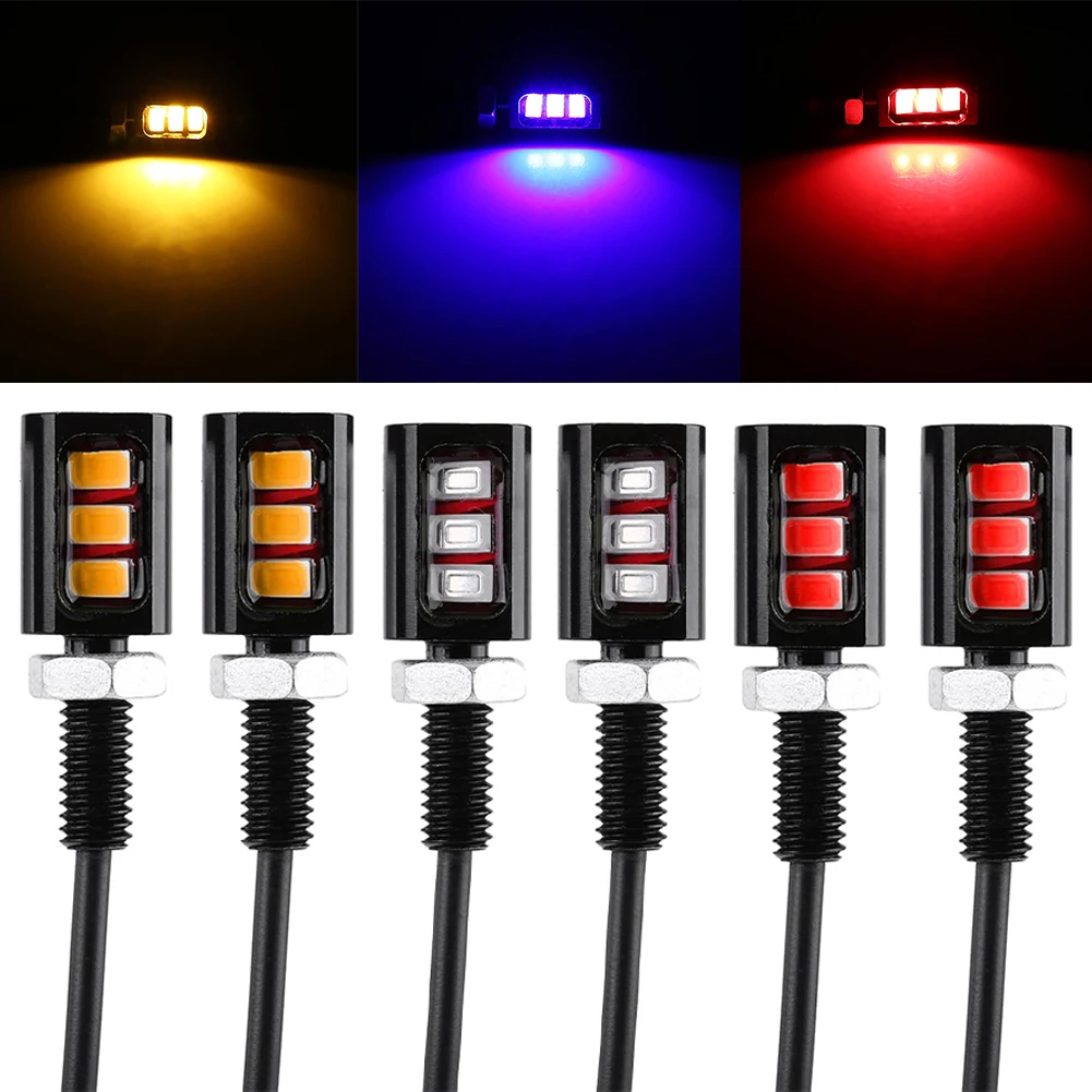 Universal Motorcycle Car SMD 3LED License Plate Light Screw Bolt Lamp Bulbs Car Accessories High-quality License Plate Lights
Universal Motorcycle Car SMD 3LED License Plate Light Screw Bolt Lamp Bulbs Car Accessories High-quality License Plate Lights
