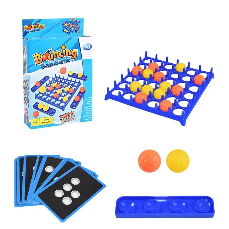 Bouncing Ball Board Game Bounce Off Tabletop Games Set Family Bouncing Balls Toy With 16 Balls 9 Challenge Cards And Game Grid
Bouncing Ball Board Game Bounce Off Tabletop Games Set Family Bouncing Balls Toy With 16 Balls 9 Challenge Cards And Game Grid