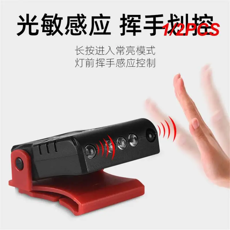 1/2PCS Self-defense Flashlight Abs Adjustable Headband Waterproof Rechargeable Led Camping Equipment Hat Brim Light
1/2PCS Self-defense Flashlight Abs Adjustable Headband Waterproof Rechargeable Led Camping Equipment Hat Brim Light