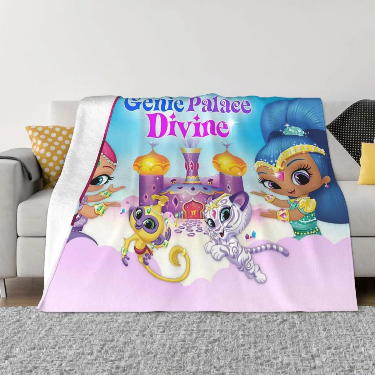 Shimmer And Shine Cartoon Blankets Fleece Winter Anime Multifunction Lightweight Throw Blanket for Home Office Quilt
Shimmer And Shine Cartoon Blankets Fleece Winter Anime Multifunction Lightweight Throw Blanket for Home Office Quilt