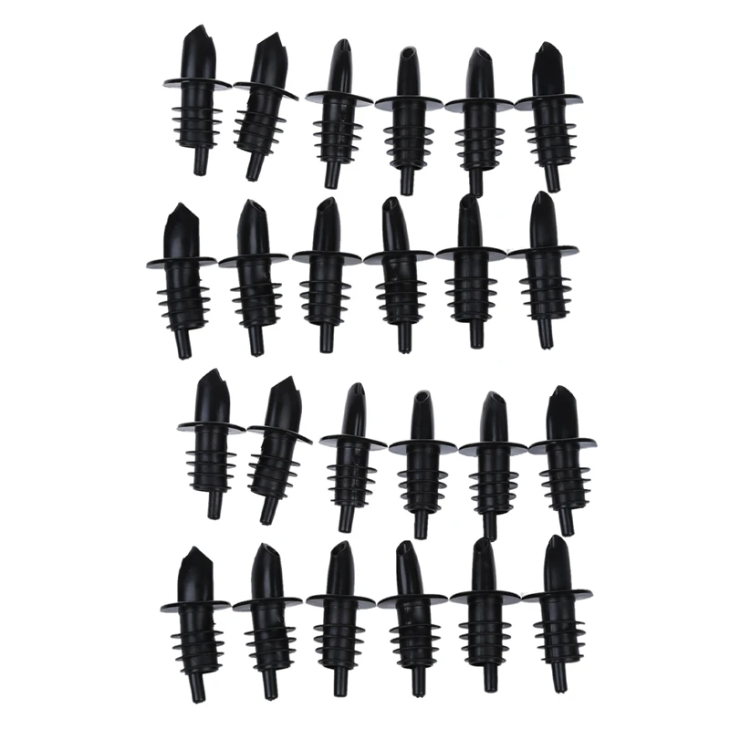 24Pcs Plastic Free Flow Liquor Spirit Bottle Pourer Bar Wine Cocktail Drinks
24Pcs Plastic Free Flow Liquor Spirit Bottle Pourer Bar Wine Cocktail Drinks
