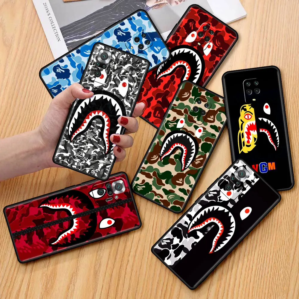 Case for Xiaomi Redmi 9S 9 8 10 11 Pro K40 9C 9A 8T 7 9T 7A 8A Black Soft Silicone Phone Cover Shell Fashion Sports Brand Ape
Case for Xiaomi Redmi 9S 9 8 10 11 Pro K40 9C 9A 8T 7 9T 7A 8A Black Soft Silicone Phone Cover Shell Fashion Sports Brand Ape