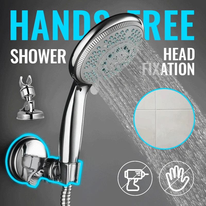 Adjustable Bathroom Shower Holder Suction Cup Wall Mounted Shower Head Bracket Stable Rotation Hands-Free Shower Head Fixation
Adjustable Bathroom Shower Holder Suction Cup Wall Mounted Shower Head Bracket Stable Rotation Hands-Free Shower Head Fixation