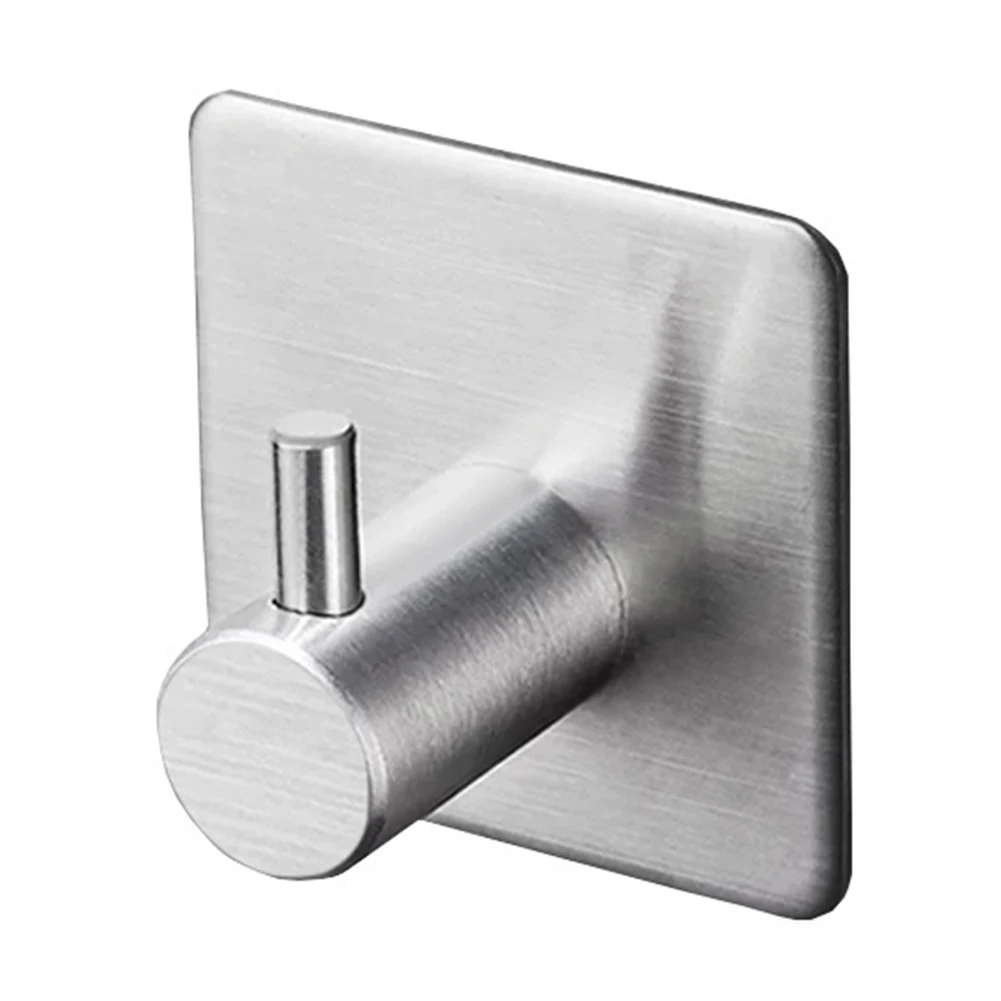 4pcs Wall Mounted Self Adhesive Hanger Hook Scarf Heavy Duty Stainless Steel Towel Holder Robe Bathroom Umbrellas Rack Kitchen
4pcs Wall Mounted Self Adhesive Hanger Hook Scarf Heavy Duty Stainless Steel Towel Holder Robe Bathroom Umbrellas Rack Kitchen