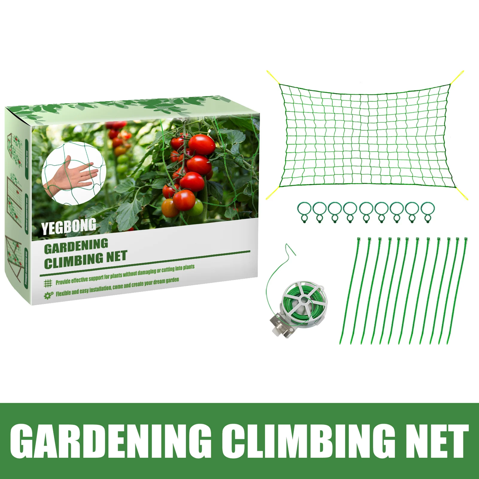 1.8x5M Garden Plant Climbing Net Nylon Net Morning Glory Flower Vine Netting Support Fruit Vegetable Grow Holder Trellis Netting
1.8x5M Garden Plant Climbing Net Nylon Net Morning Glory Flower Vine Netting Support Fruit Vegetable Grow Holder Trellis Netting