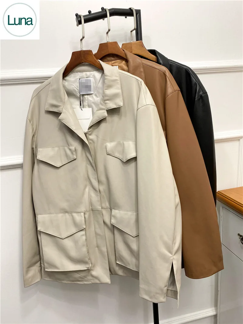 Новинка 2023, модное, хорошее качество, темпераментное, в деловом стиле, свободное облегающее пальто из искусственной кожи для женщин
Новинка 2023, модное, хорошее качество, темпераментное, в деловом стиле, свободное облегающее пальто из искусственной кожи для женщин