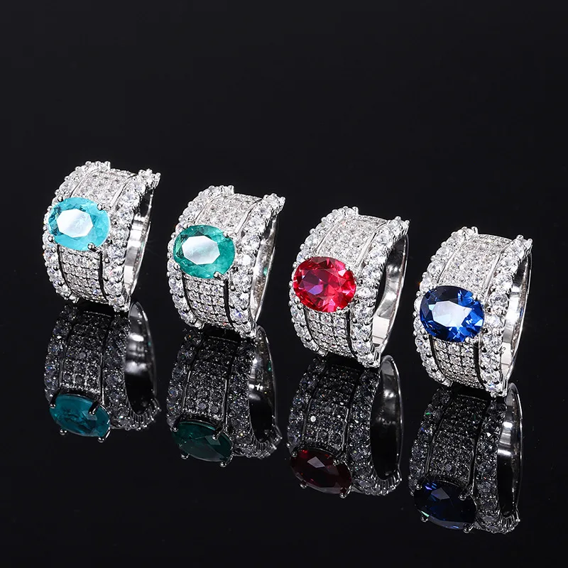S925 Full body Silver Jewelry European and American Classic Imitation Colorful Treasure Style Temperament Setting Ring with Hero
S925 Full body Silver Jewelry European and American Classic Imitation Colorful Treasure Style Temperament Setting Ring with Hero