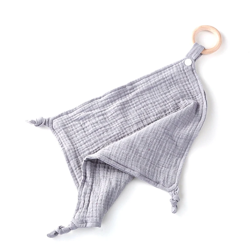 Drooling Bib Soother Towel Wood Teething Ring Comfortable Baby Muslin Kerchief Skin Friendly Teether Nursery Room Supply
Drooling Bib Soother Towel Wood Teething Ring Comfortable Baby Muslin Kerchief Skin Friendly Teether Nursery Room Supply