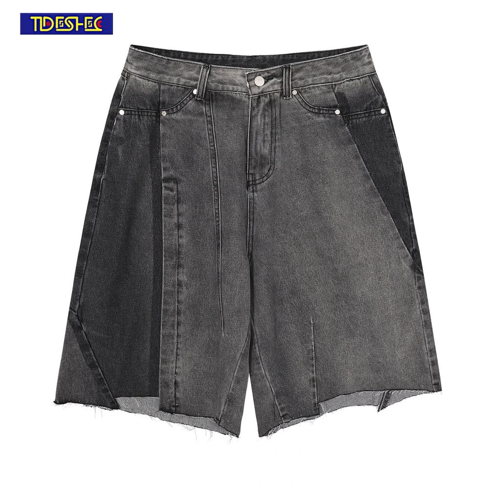 TIDESHEC Summer Baggy Shorts Men's Fashion Hip Hop Streetwear Patchwork Denim Shorts Men Shorts
TIDESHEC Summer Baggy Shorts Men's Fashion Hip Hop Streetwear Patchwork Denim Shorts Men Shorts