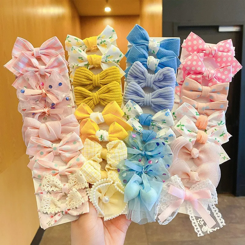 10Pcs/Set Big Bow Flower Elastic Hairbands Children Girls Sweet Hair Ties Fashion Headbands Hair Accessories Rubber Band For Kid
10Pcs/Set Big Bow Flower Elastic Hairbands Children Girls Sweet Hair Ties Fashion Headbands Hair Accessories Rubber Band For Kid